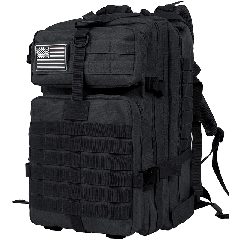QT QY 50L Mens Tactical Backpack Outdoor Travel Bag 3P School EDC Molle Used for Hiking Hunting 240810