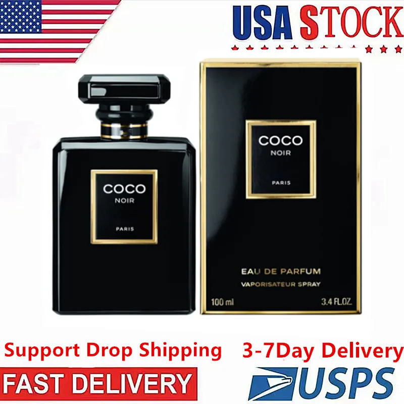 Desigber Coco Noir Eau de Parfum 100 ml Femme Perfume élégant et charmant Papet de parfum Oriental Floral