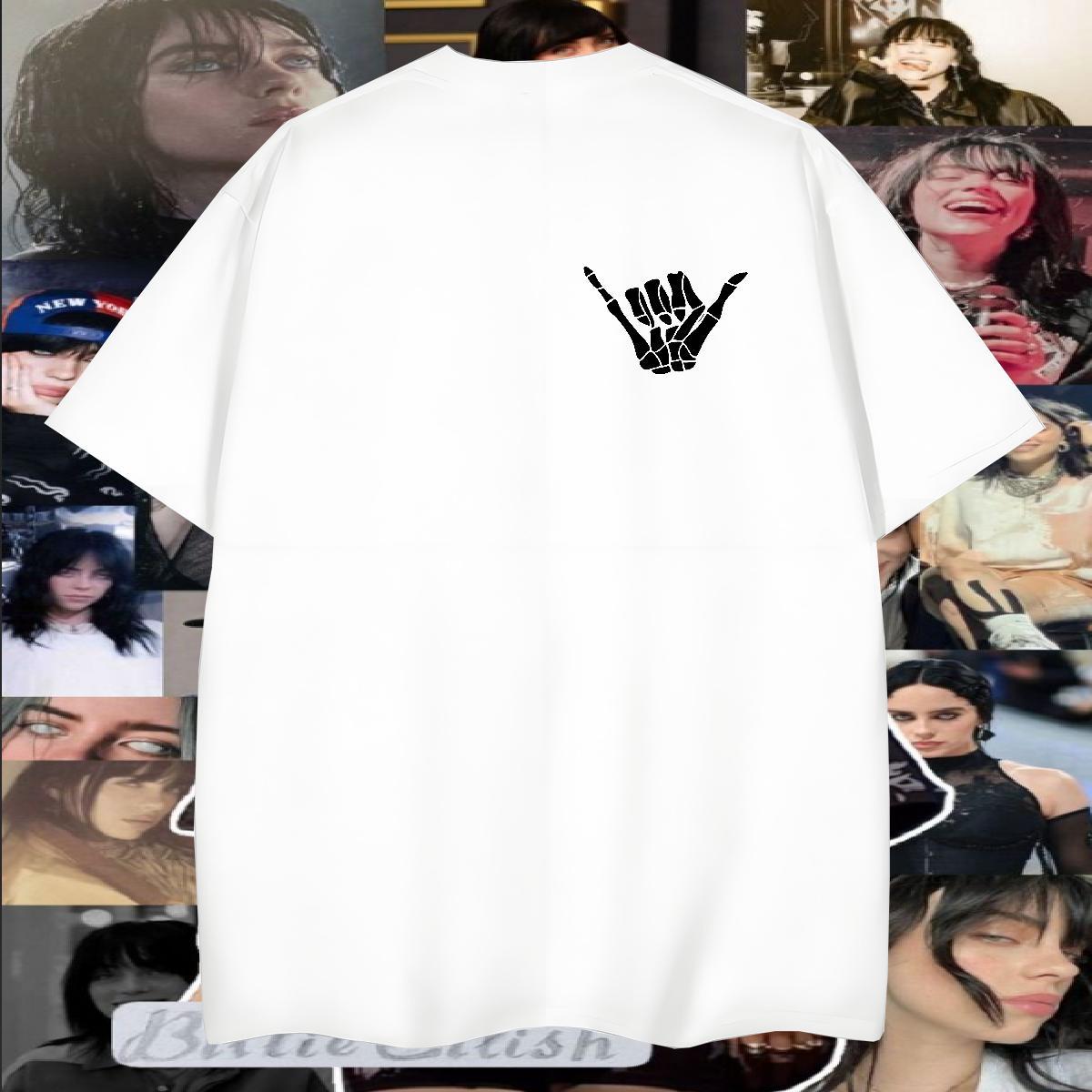 DIY Mens T Shirts skull Tshirts 230g 100% Cotton Hip Hop Street Soft Custom Printing O Neck Short Sleeves Men Tees