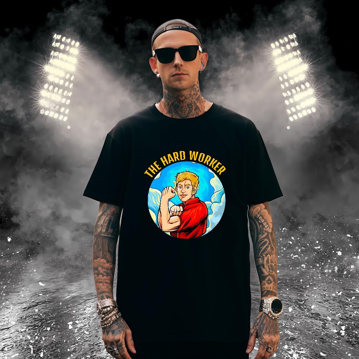 T-Shirts 230g 100% Cotton portrait Summer Casual Round Neck Short Sleeve White Plus Size Mens Tshirts 2024 Designer Soft Top Tees