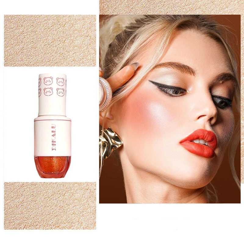 Highlight Liquid Eyeshadows Professional Cute Bear Shimmer Glitter Eye Shadow New Beauty Cheap Very Nude Eyeshadow Women MakeupCL240812