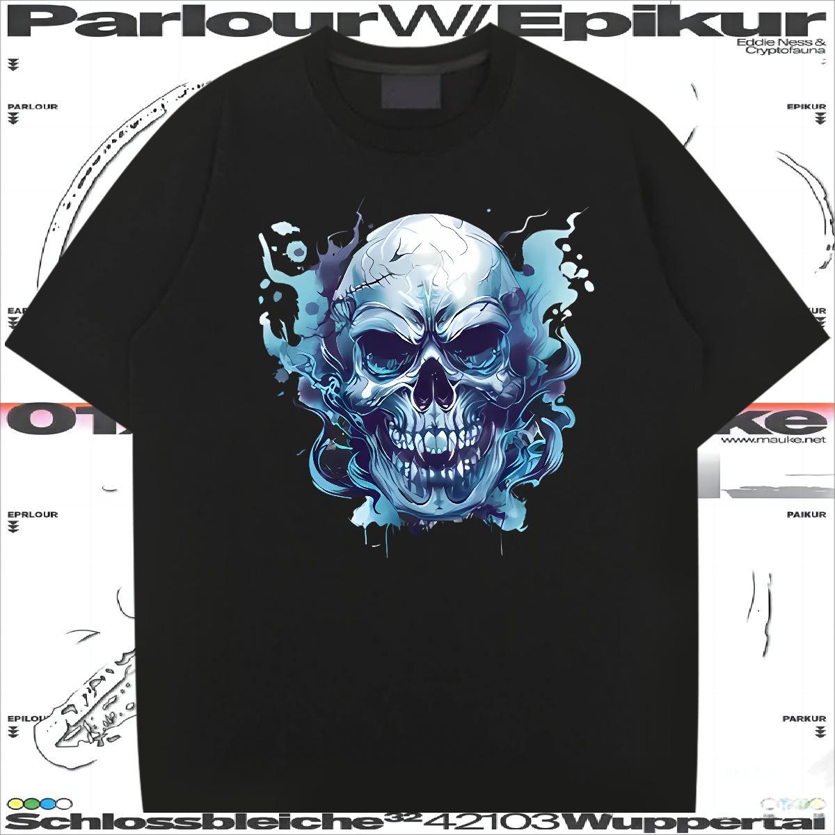 2024 New Mens T Shirts angry Tees Shirts 230g Cotton Outdoor Loose Fit DIY Printed Breathable Short Sleeve Tshirts