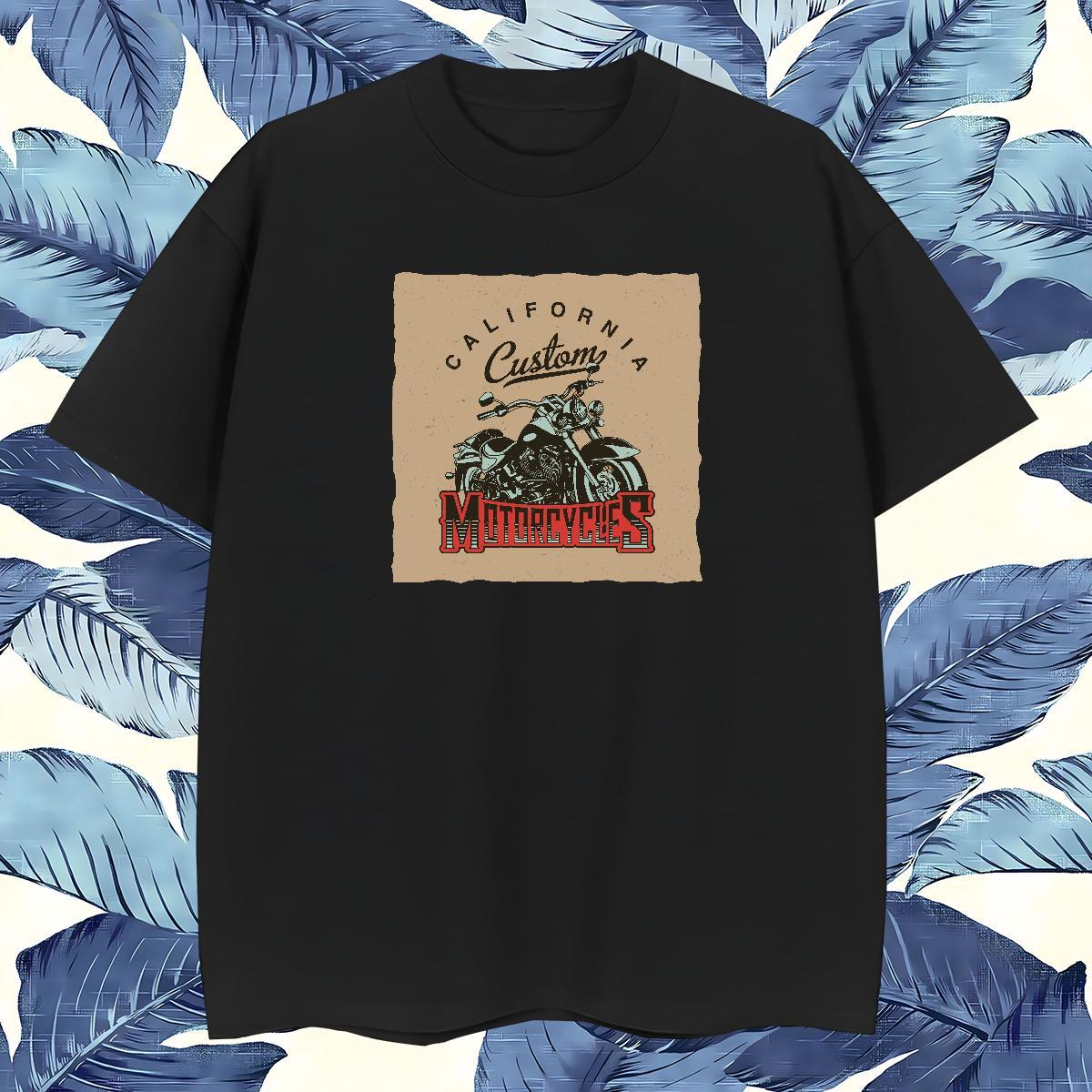 Customized 230g Cotton Mens T Shirts Motorcycle Casual Daily Wear Couples T Shirts Top Tees Breathable Short Sleeve Wholesale Skull