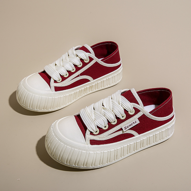 Ddmysports Canvas Summer Ins Korean Edition New Versatile Student Pair Wearing Casual Board Shoes For Women TP Outdoor shoes