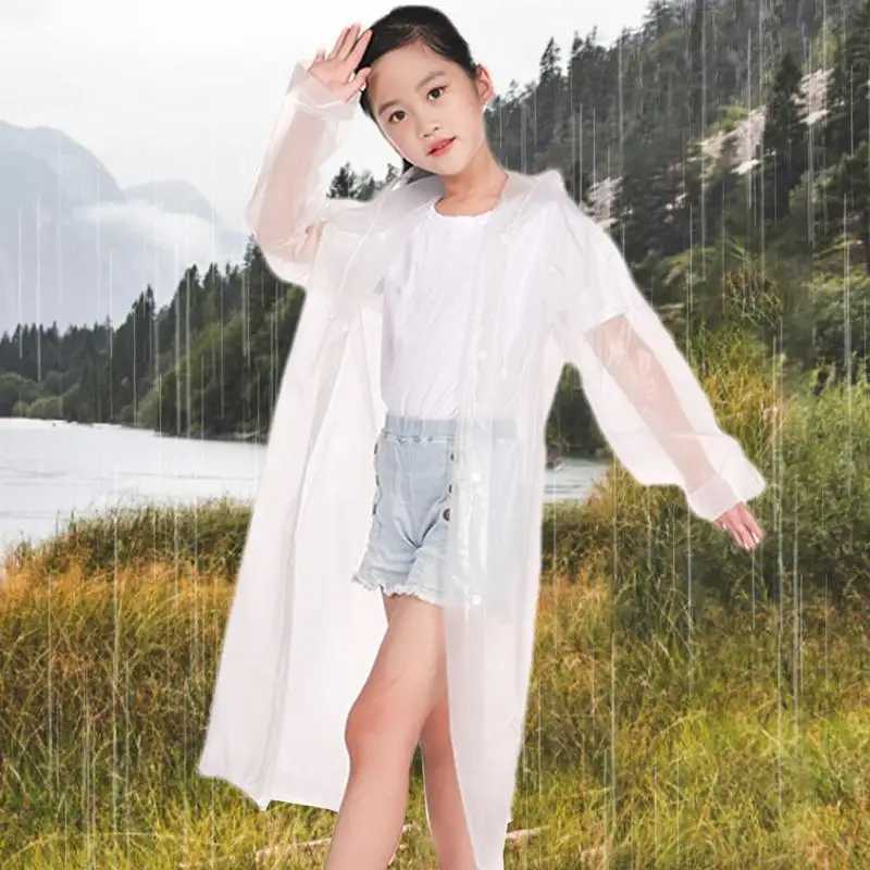 Boys Rain Jacket Rain Poncho Reusable Rain Jacket Girls Toddler Raincoat Skin-Friendly Waterproof Rain Jacket Boys Kids Rain Y240810