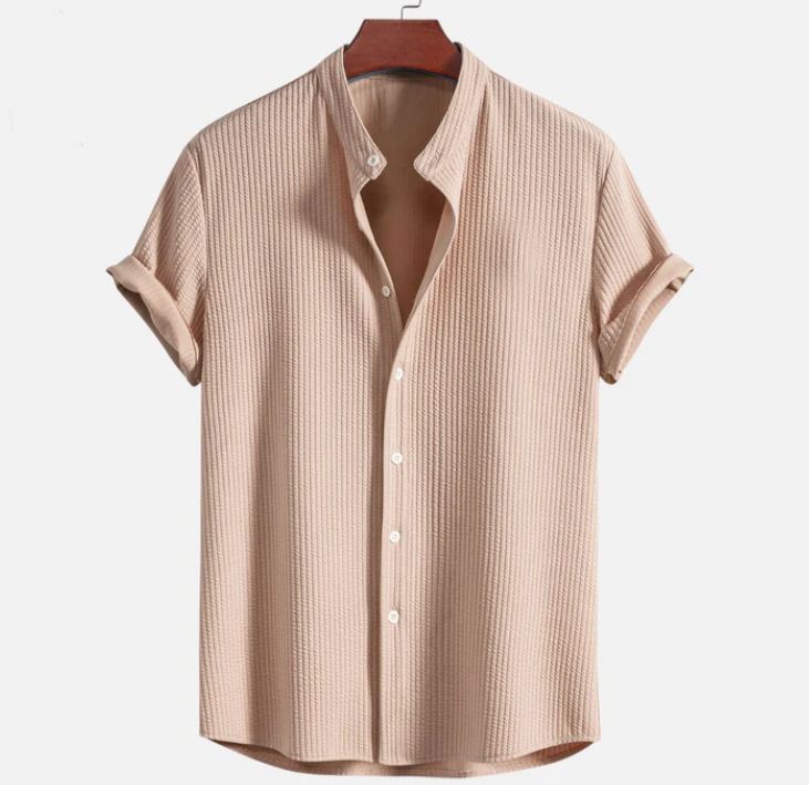 Men's T Shirts Men's short sleeved solid color men's shirt top