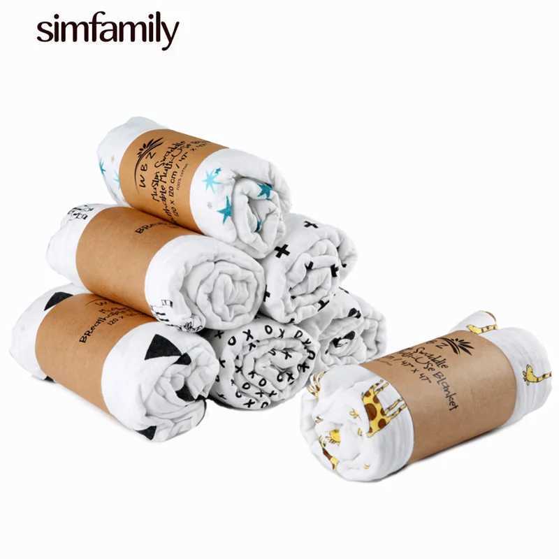 Large size fine cotton cloth 100% pure cotton baby towel soft newborn blanket baby bath towel Gauze baby packaging sleeping bagW240810