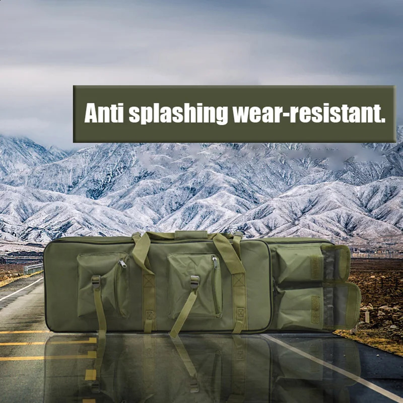 8194117CM Outdoor Tactical Bag Hunting Sniper Rifle Military Accessories Carrying Gun Protection Backpack Fishing 240810