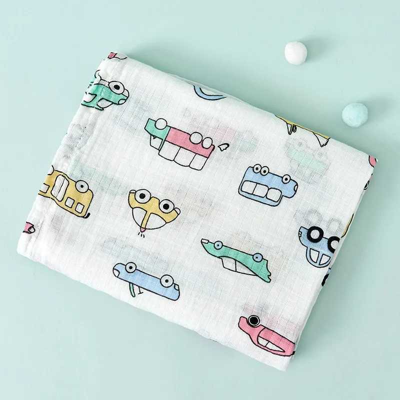 Baby cotton fine cotton swamp receiving blanket bep clothes square breathable and soft suitable for boys and girlsW240810