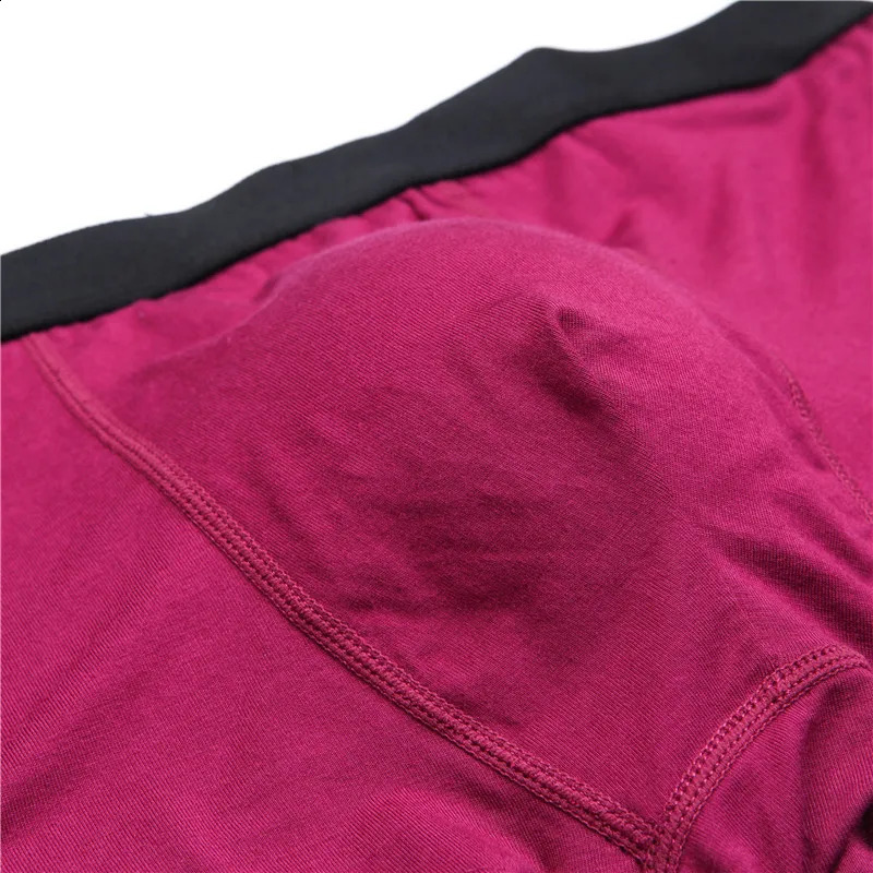 6pcsLot Men Underpants Comfortable Boxer Shorts Mens Boxers briefs Bamboo Soft Mens Panties Elastic Underwear For Men Boxer 240812
