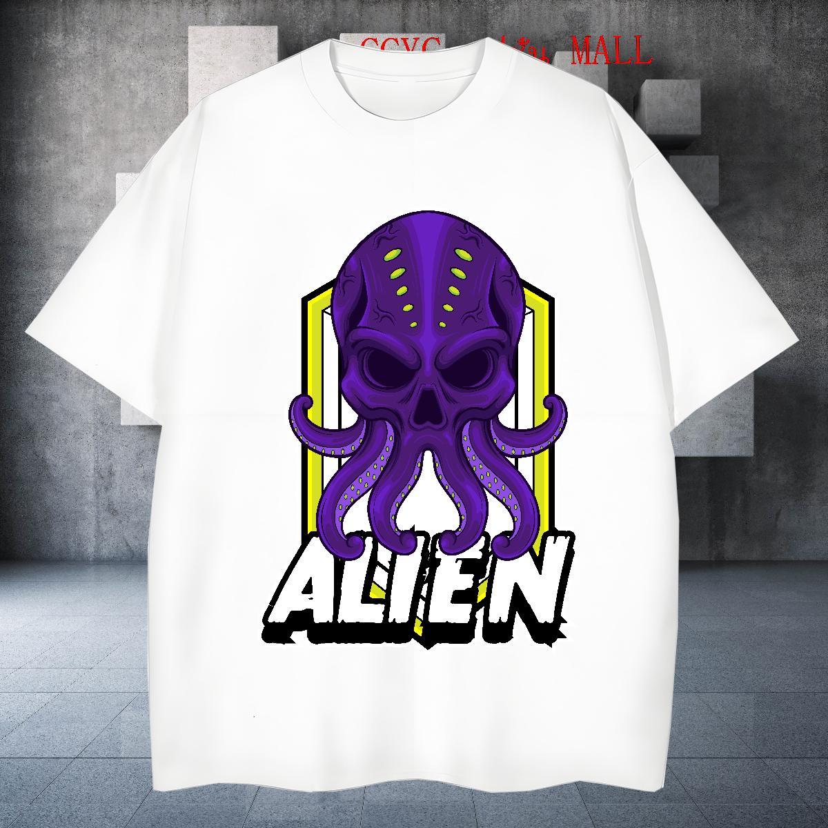 Designer Men Tshirts ET 230g Pure Cotton Casual Beach Breathable T-Shirts for Men Plus Size Custom Stylist Tees