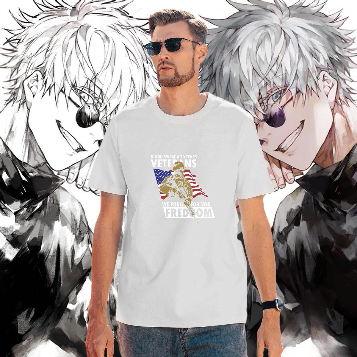 Fashion Men T Shirts 100% Cotton 230g Men Clothes T-Shirt Daily Wear Crew Neck DIY Brand Tees