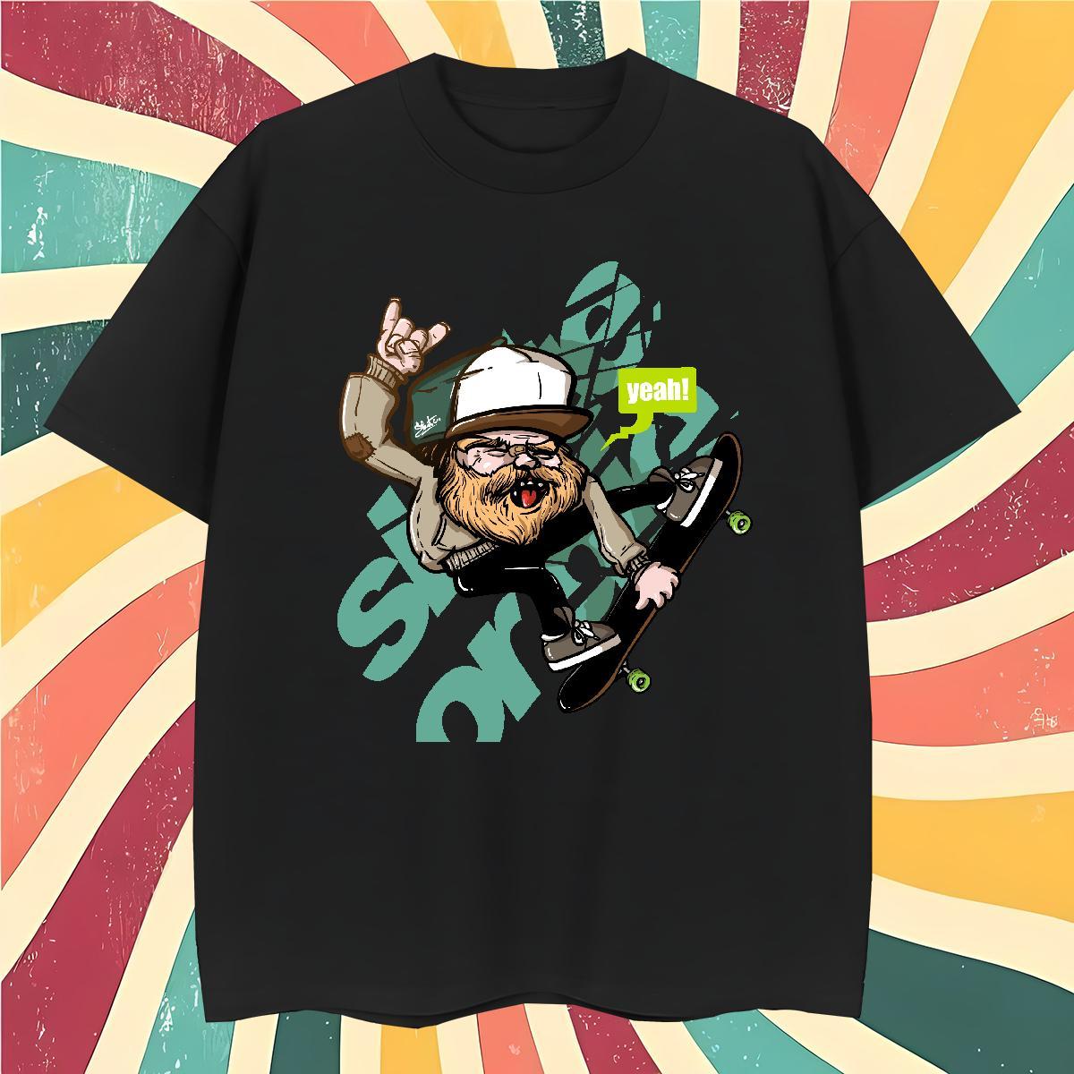 Cool Men Clothes T-Shirt skateboarding 230g 100% Cotton Street Pure Cotton T shirt Oversized 4XL Fashion Designer Tops