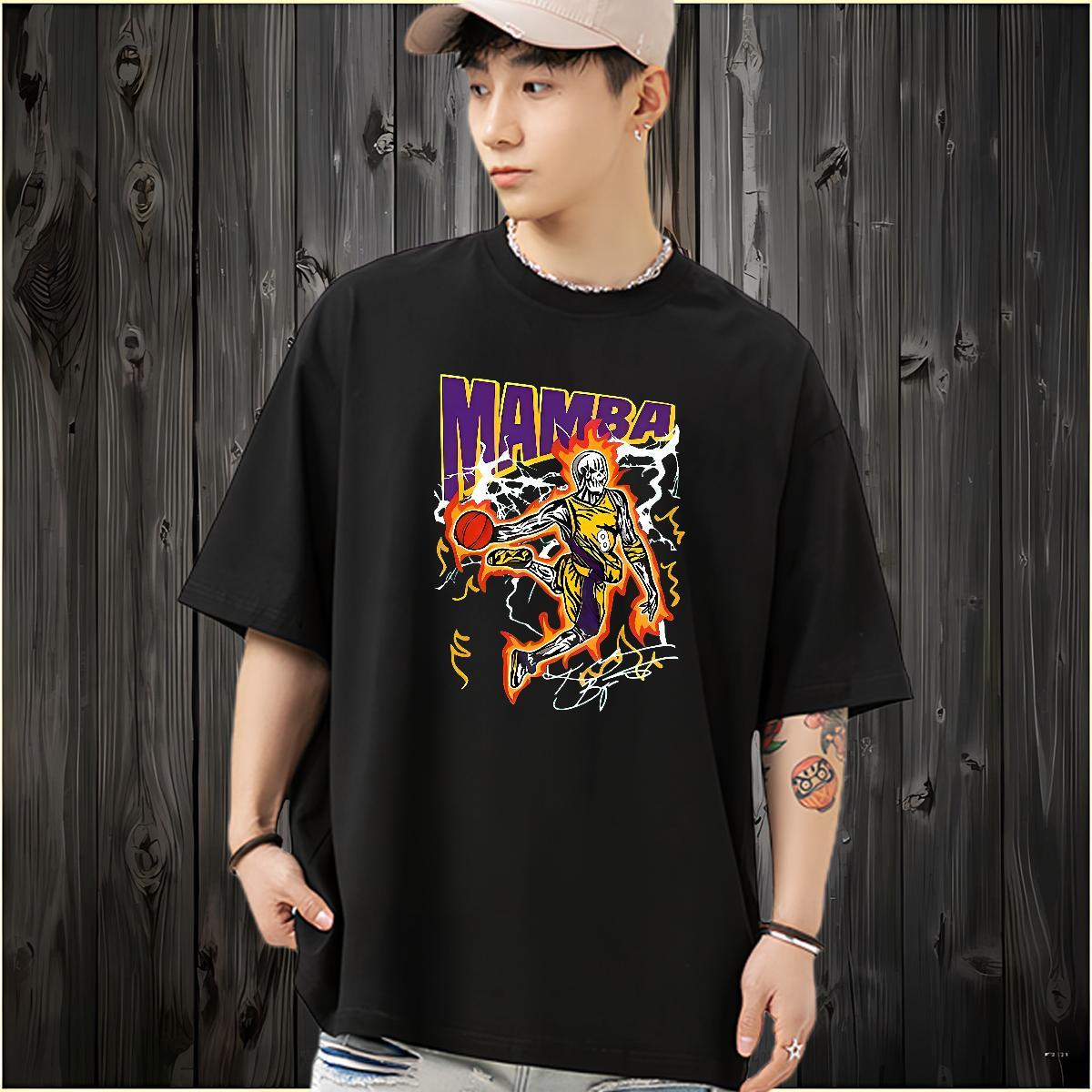 Customized T shirt skull Top Tees 230g Pure Cotton Street Casual Designer Asian Size Breathable Short Sleeve Tshirts