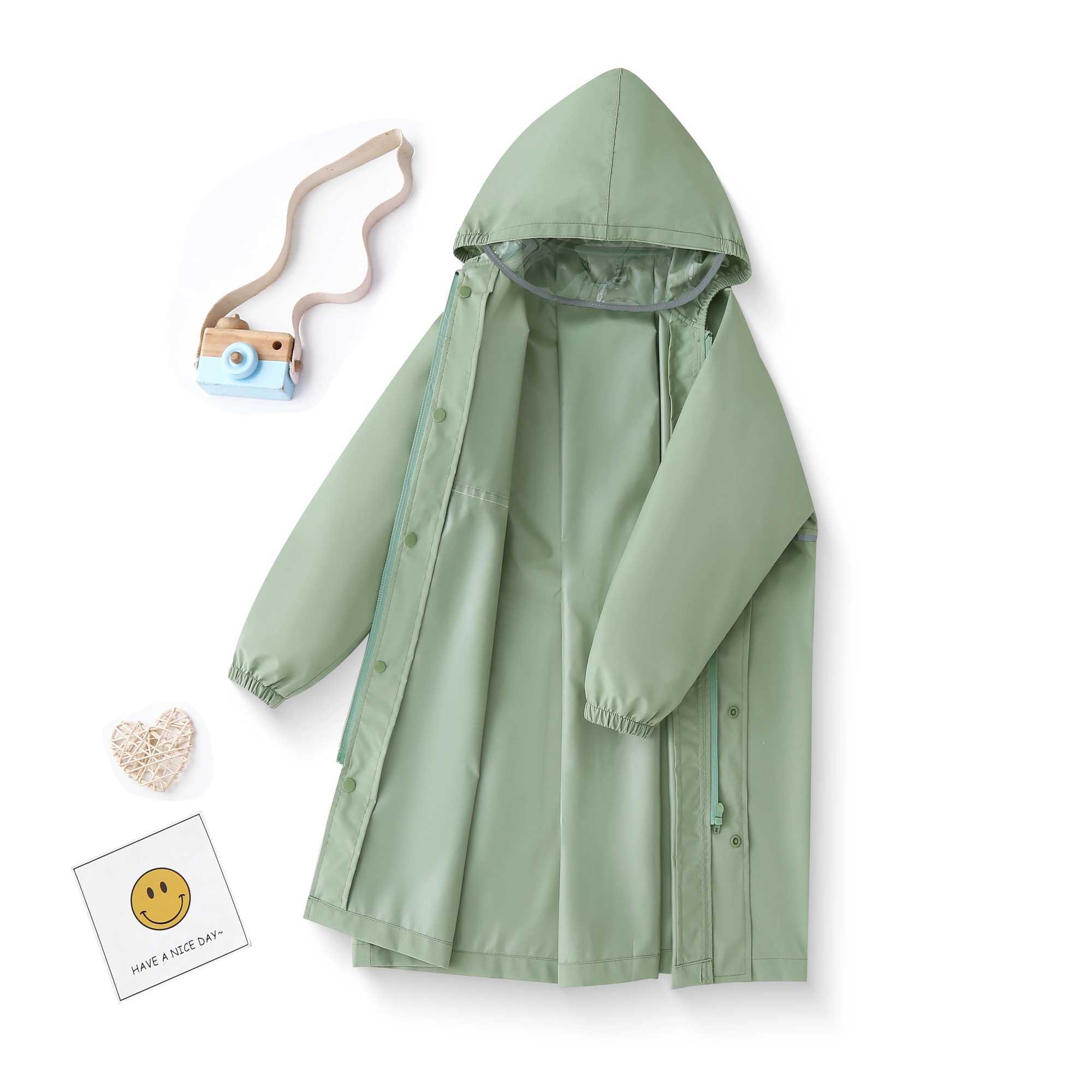 Childrens Raincoat World Children Rain Coat Kids Boy Girl Tour Light Waterproof Soft Rainwear Raincoats for kid Y240810