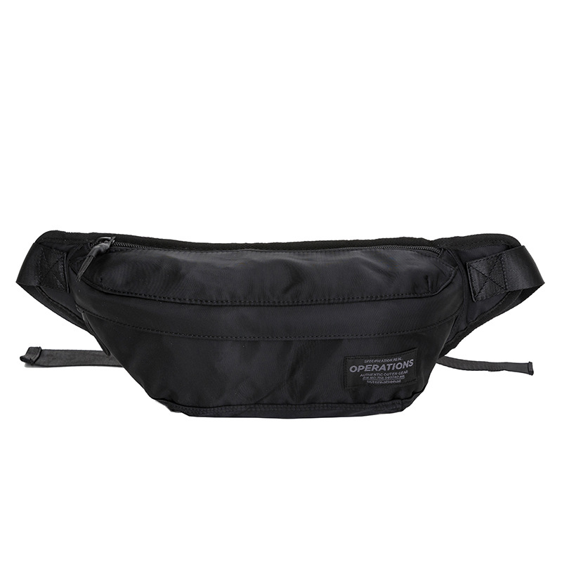 Men's waist pack Japanese fashion personality chest bag trend Korean version small crossbody bag casual shoulder bag