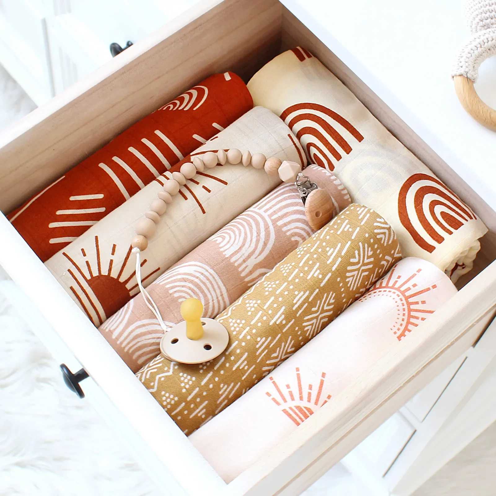 Bamboo baby blanket newborn plain weave blanket 120x120 baby blanket baby packaging blanket super softW240810