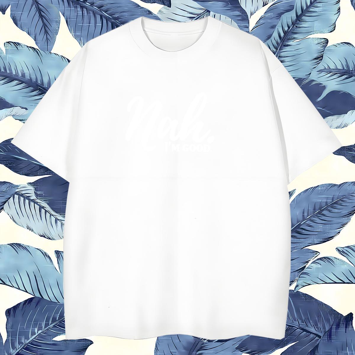 Fashion New 100% Cotton 230g T shirt letter Anime Printing Street Men Tshirts Clothes Crew Neck Breathable Soft Cartoon Printing L-4XL