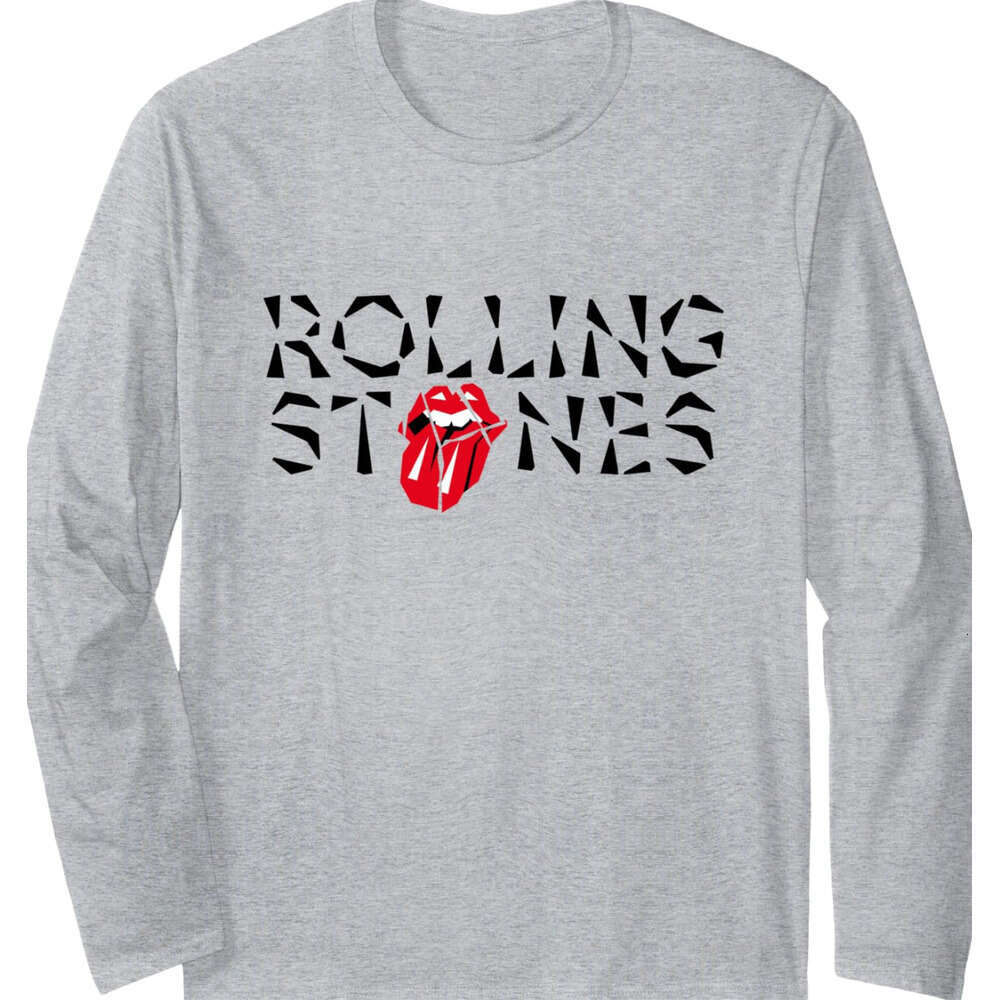 Long Sleeve Shirts for Men sweatshirt Official The HD Tongue Long Sleeve T-Shirt T shirt Tee Streetwear Casual tops clothes