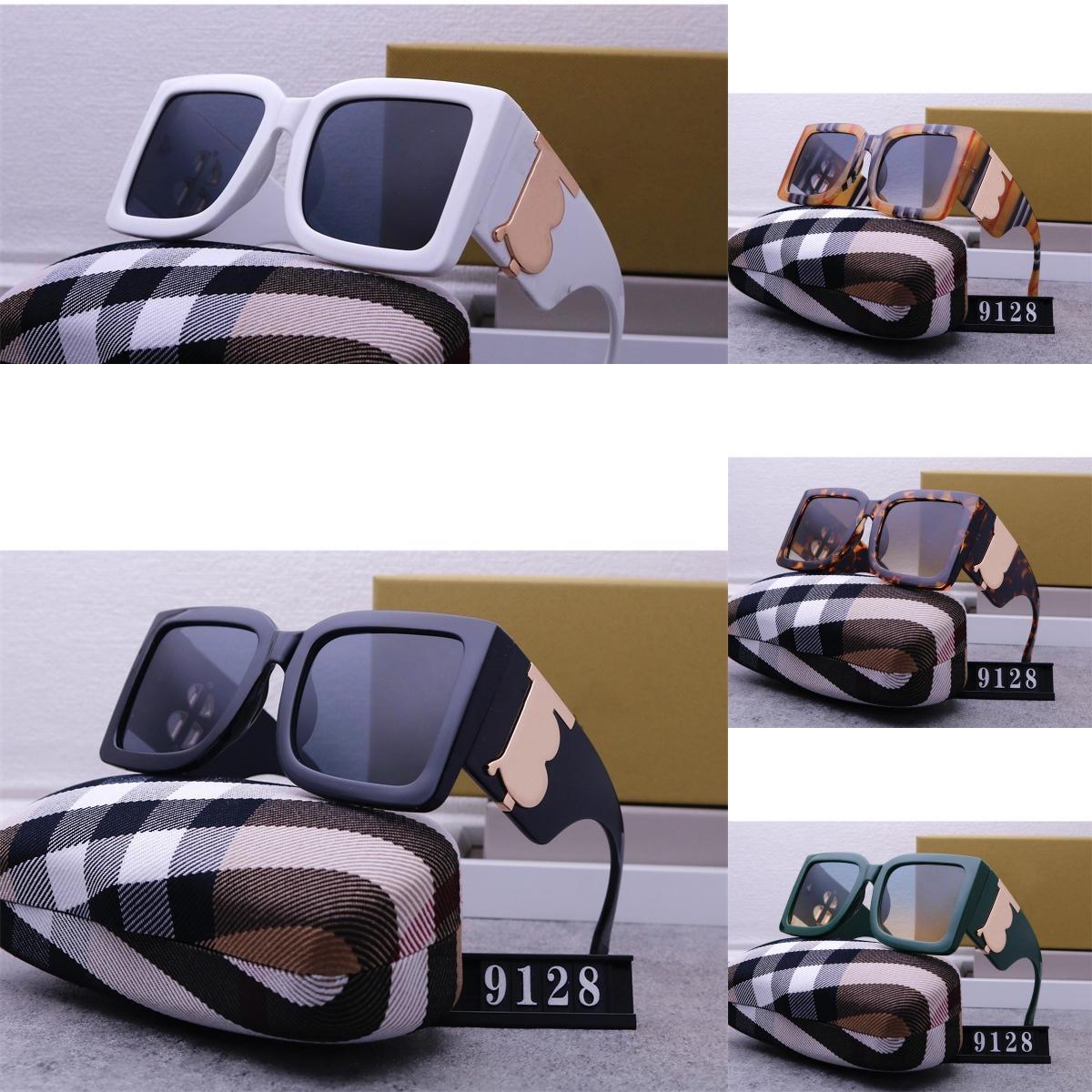 Designer with Box Sunglasses for Men Women Hip Hop Classics Fashion Matching Driving Beach Shading Protection Polarized Glasses Gifts Parts brandss