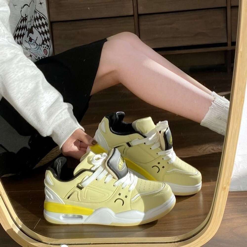 Ddmysports Eight Increasing Thick Sole White Women S Board Ins Trend Summer New Breathable Versatile Casual Bread Shoes Outdoor Shoes