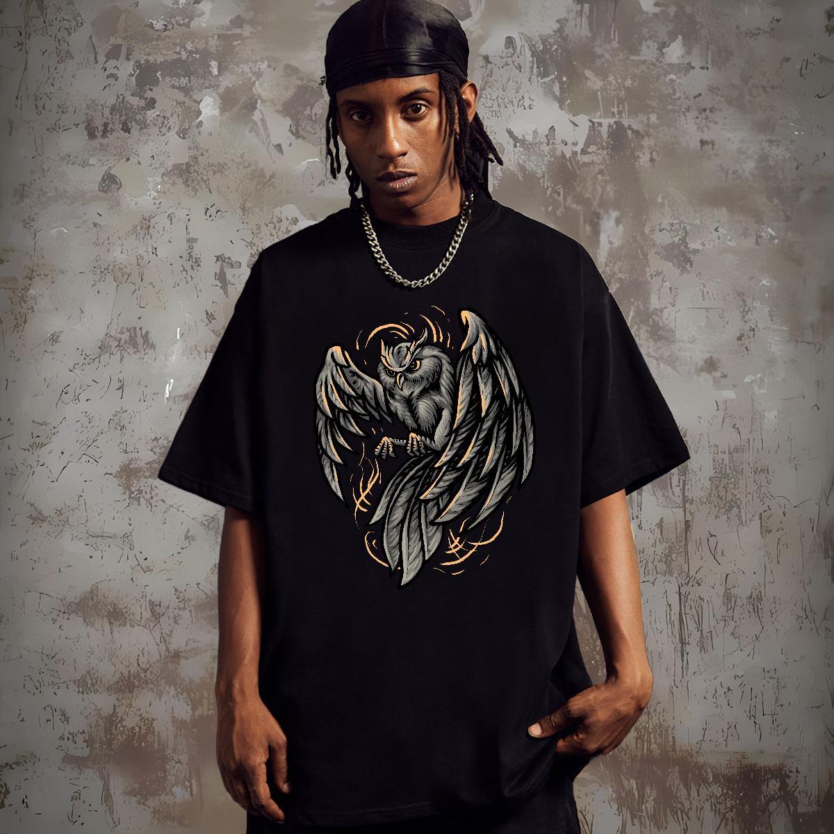 High Quality T Shirts Men cool Breathable Crew Neck Hip Hop Black Oversized 230g Pure Cotton Men Tees New Arrival Top Tees