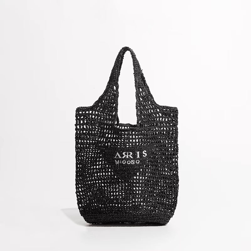 Tote beach Straw bag Shopping Designer Bag High quality Fashion Woven for Summer Black apricot Outdoor Travel Large Capacity Handbag Best Gift designe