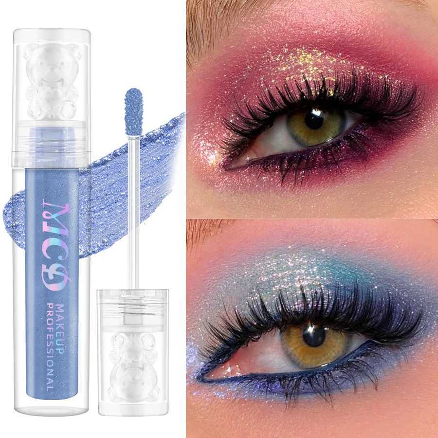 Colorful Eyeshadow Pink Brown Green Black Liquid High Gloss Cosmetic Pearlescent eye Shadow Sticks Waterproof Makeup for eyesCL240812