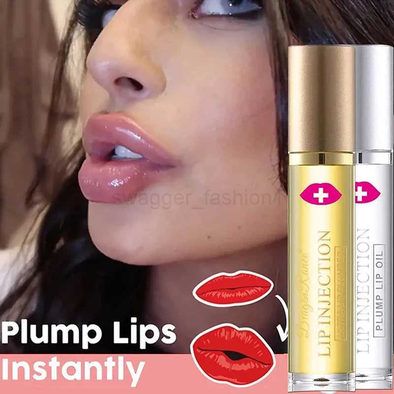 Instant Lip Enhancer Plumper Oil Extreme Volumising Lip Gloss Serum Nourish Long Lasting Moisturizing Lip Care CosmeticsXJ240812