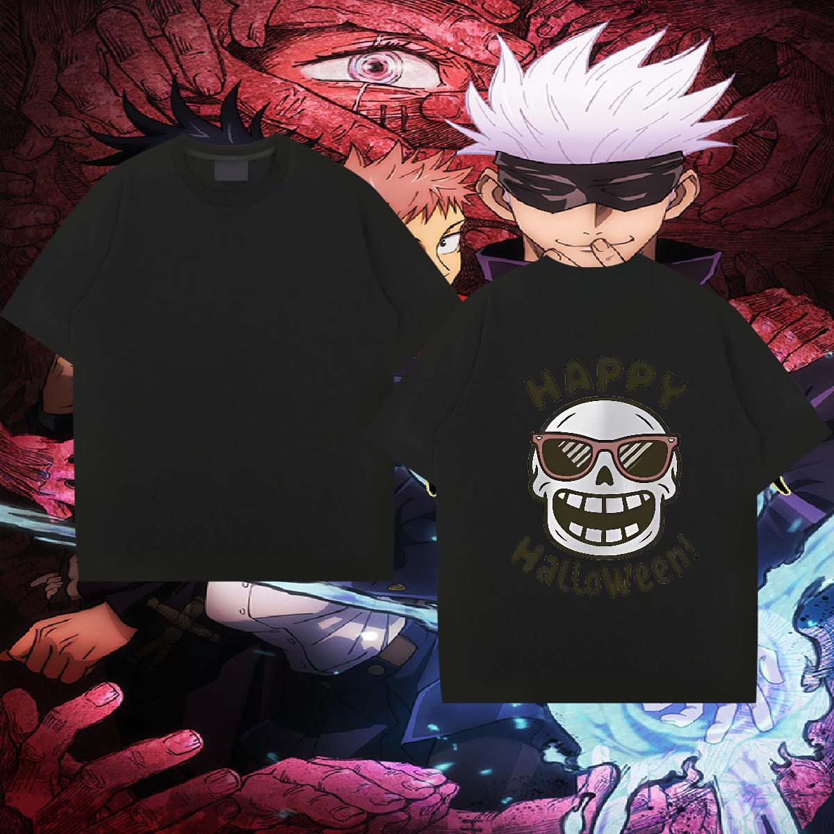 2024 New Men T Shirts smile Tshirts 230g Pure Cotton Street Brand Plus Size Cartoon Short Sleeve Soft Men Tops Tees