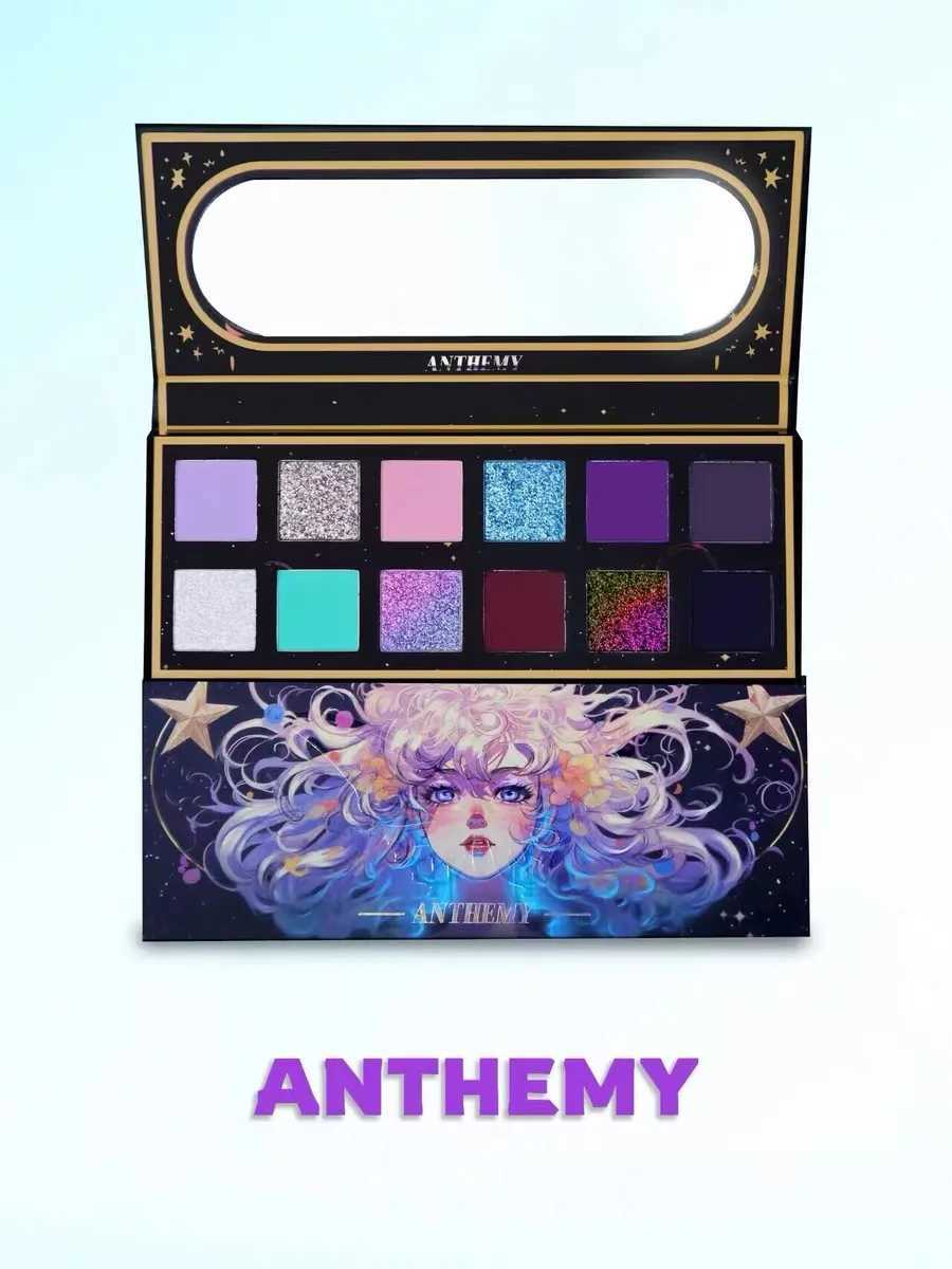Anthemy Backlight Butterfly 12 color Matte Chameleon Eyeshadow PaletteCL240812