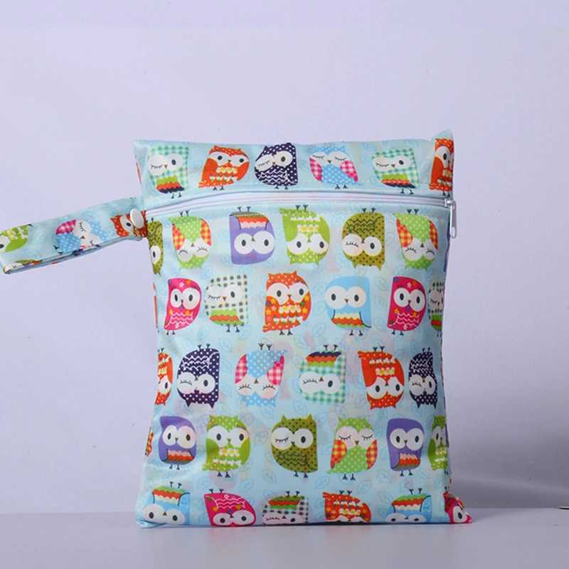 Baby diaper bag mini size 25x20cm waterproof single pocket diaper bag travel wet dry baby diaper bag W240812