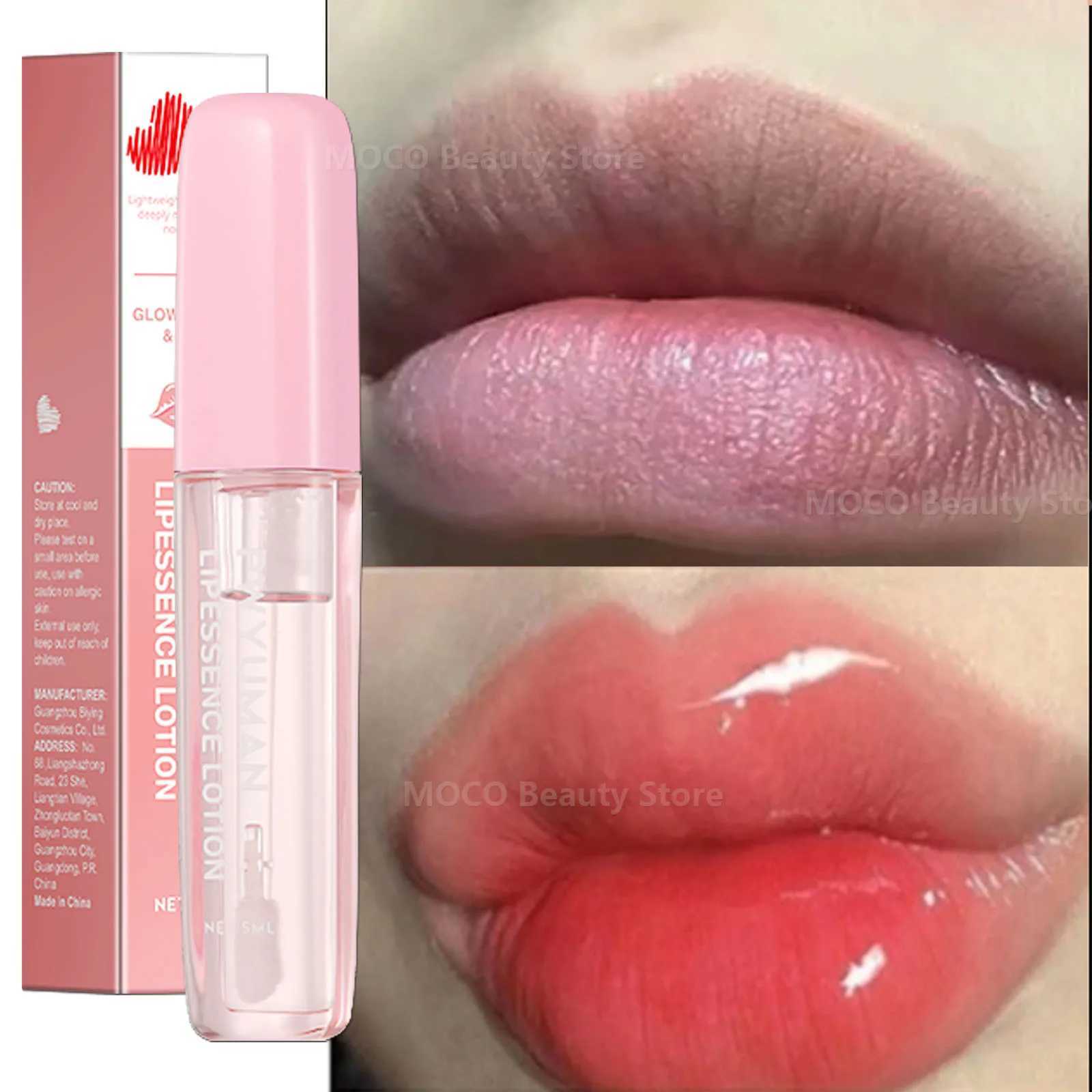 Instant lipstick Serum Lip Elastic Volume Essential Oil Reduces Fine Thread Repair Moisturizing More Sexy Lip Care W240810