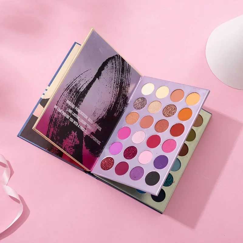 72 Colors Eyeshadow Palette Three-layer Book Shape Matte Glitter Highlighter Pearlescent Powder Charming Eyes Make Up CosmeticsCL240812