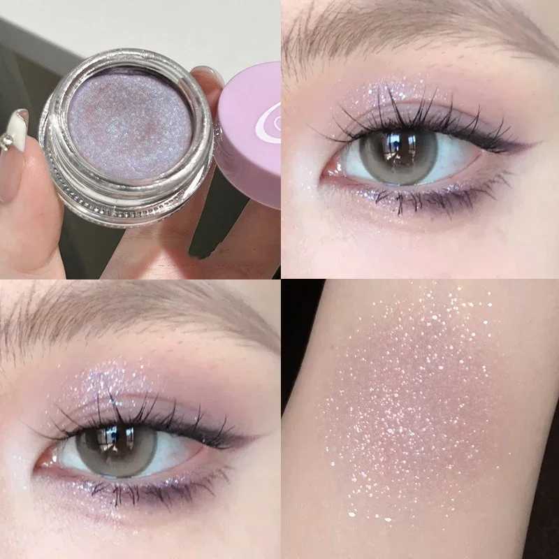 Glitter Liquid Eyeshadow Waterproof Pearlescent Shiny Eye Shadow Brighten Lying Silkworm Makeup Highlight Multi-purpose CosmeticCL240812