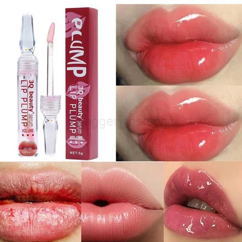 Instant Lip Oil Plumper Volumising Moisturizing Lip Repairing Fade Lip Lines Brighten lip plumping gloss Oil Lips Care EssenceXJ240812