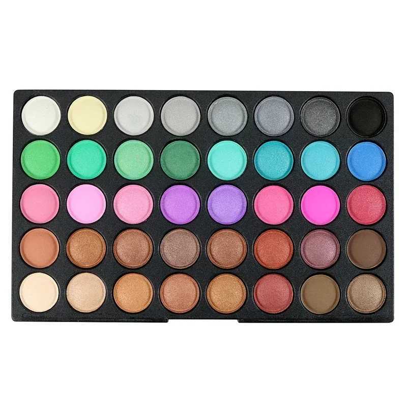 120 color shiny eye shadow palette matte eye shadow tray shimmer nude makeup palette set womens makeup setW241212