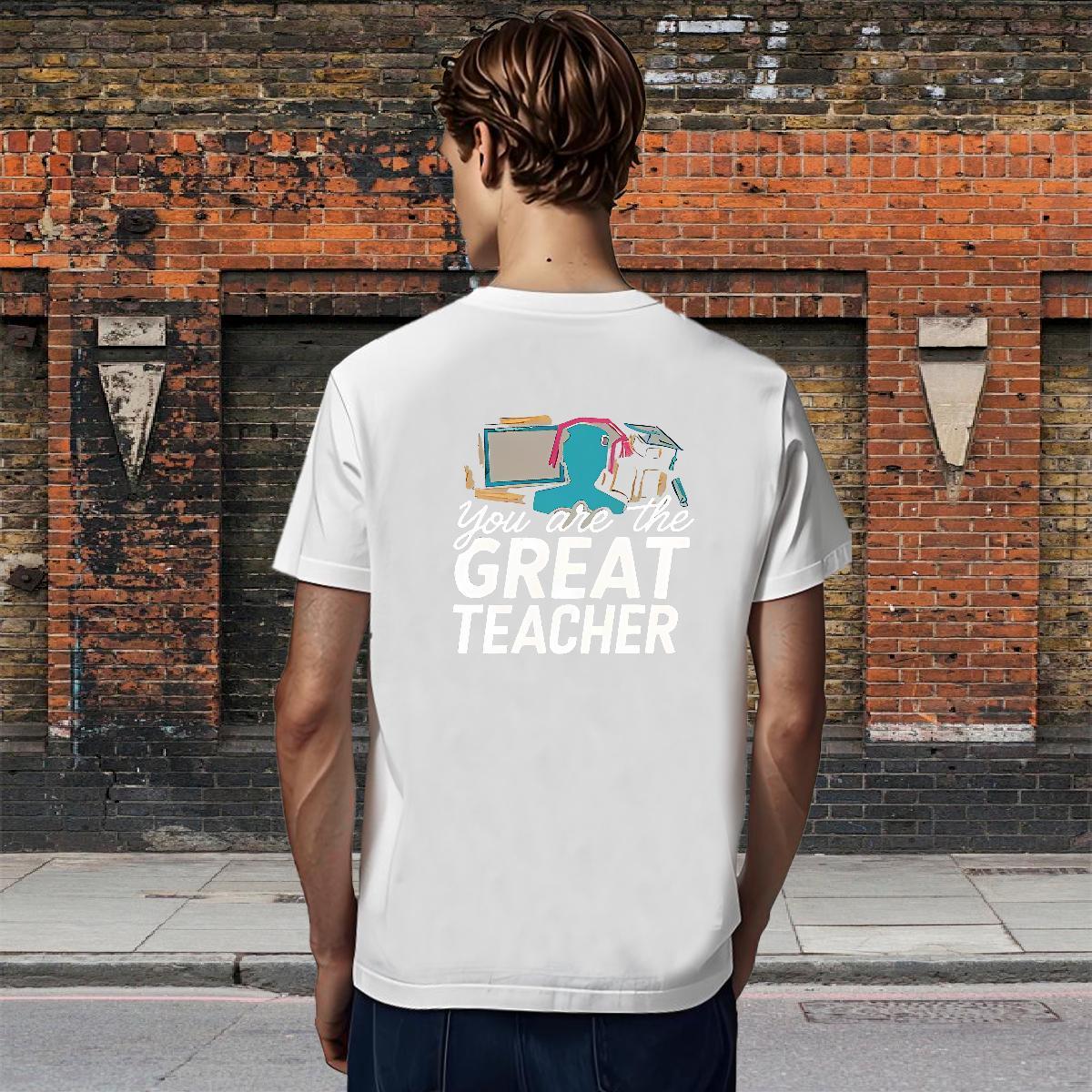 Custom Man T Shirts letter Tops Tees 230g Pure Cotton Hip Hop Brand Custom Big Size Breathable Short Sleeve Tshirts
