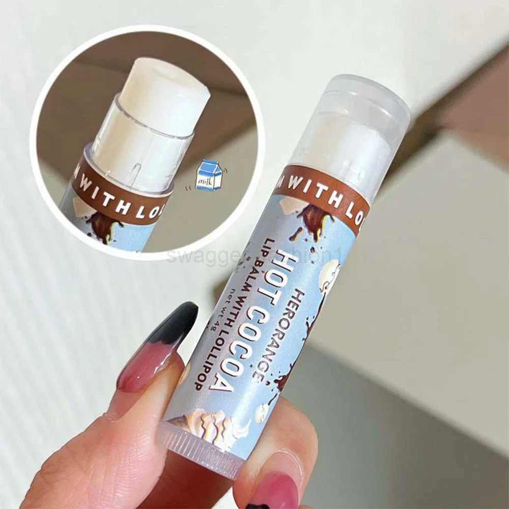 Cute Fruit Lip Balm Moisturizing Clear Lip-Primer Mask Jelly Tinted Gloss Stick Lighten Lines Plump Lip Care Makeup CosmeticsXJ240812
