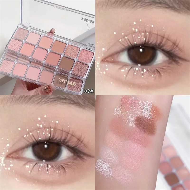 12 color eye shadow Pallete matte eye shadow girl beginner makeup nude pink eye shadow low saturation full matte eye shadowW241212
