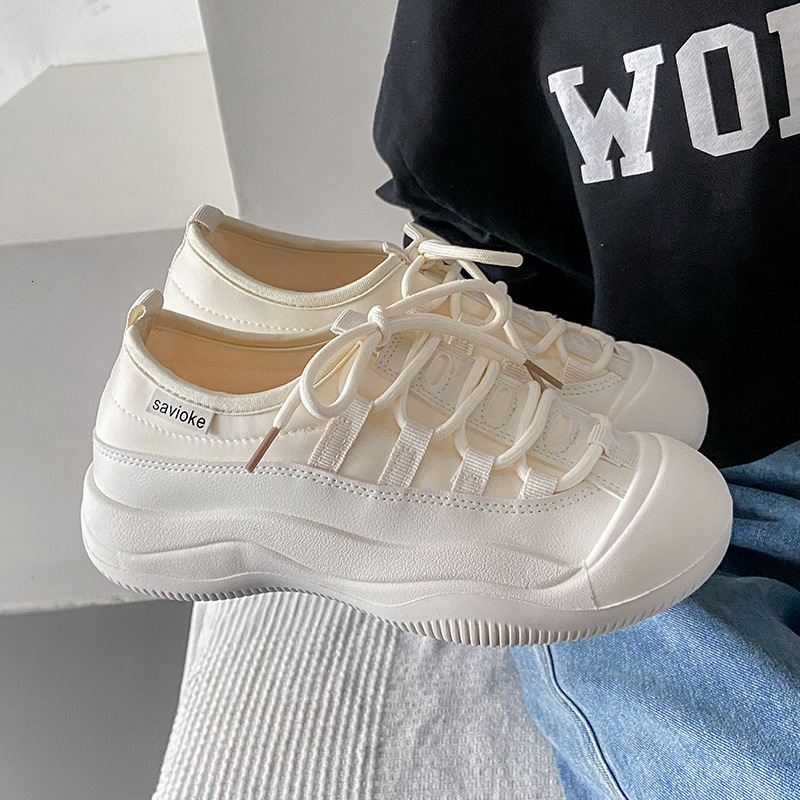 Ddmysports Autumn New White Women S Korean Edition Internet Celebrity Street Photography Casual Versatile Breathable Fashion Flat Shoes P Outdoor