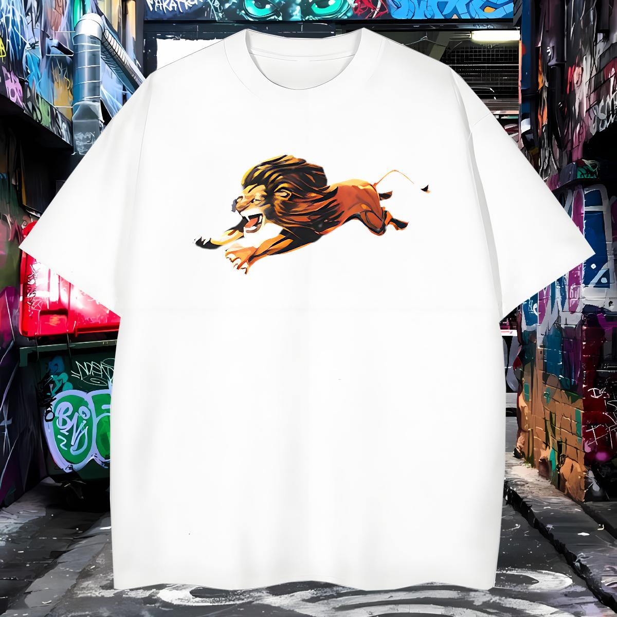 Cool Design Mens T Shirts Breathable Crew Neck Street Casual Black White 100% Cotton 230g Men Tops Tees Fashion Design Clothes