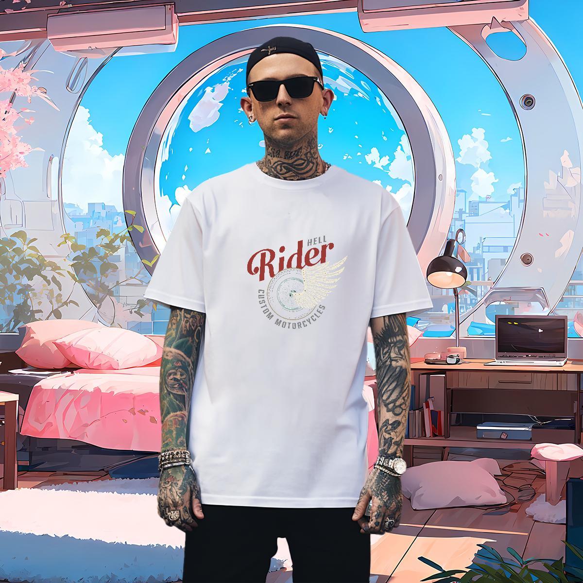 Cool Design Tshirts letter 100% Cotton 230g High Street Hip Hop Crew Neck Man T Shirts Floral Print Free Shipping Tee Shirt