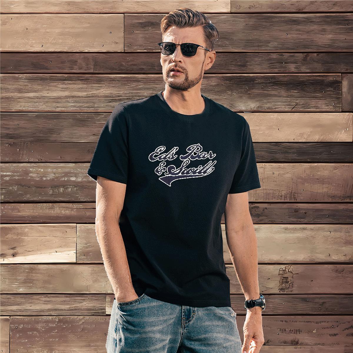 Custom 230g Pure Cotton Man T Shirts letter Outdoor Mens Tshirts Wear O Neck Short Sleeves Designer Cartoon Print