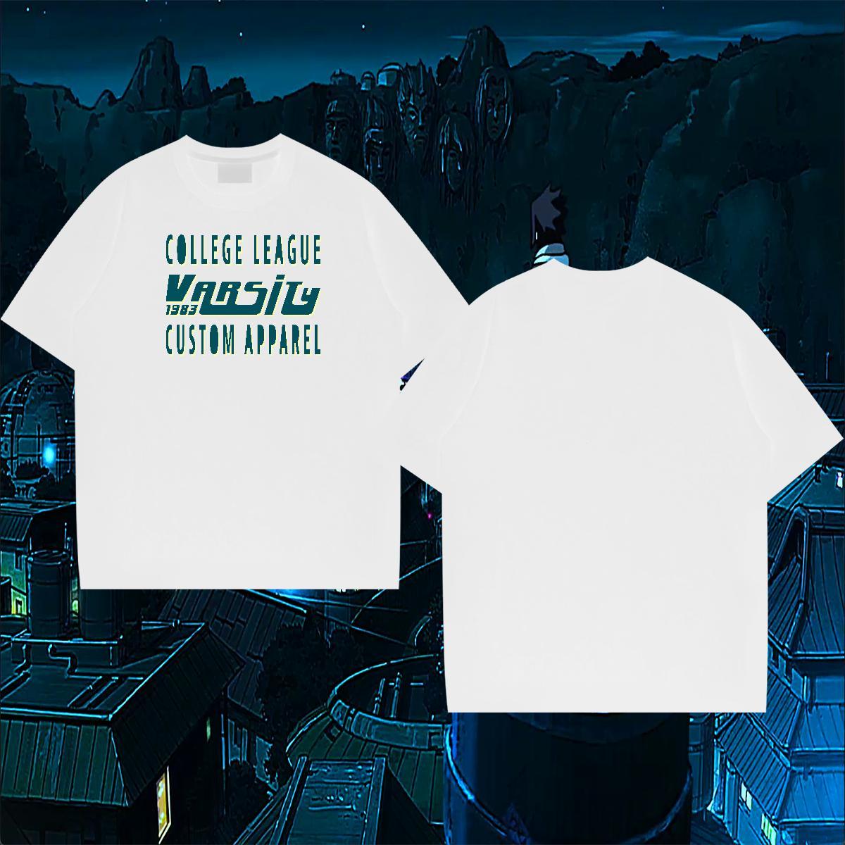 Soft Men Tees letter 230g 100% Cotton Casual Daily Wear Breathable Short Sleeve T shirt Custom Printed Classic Tshirts