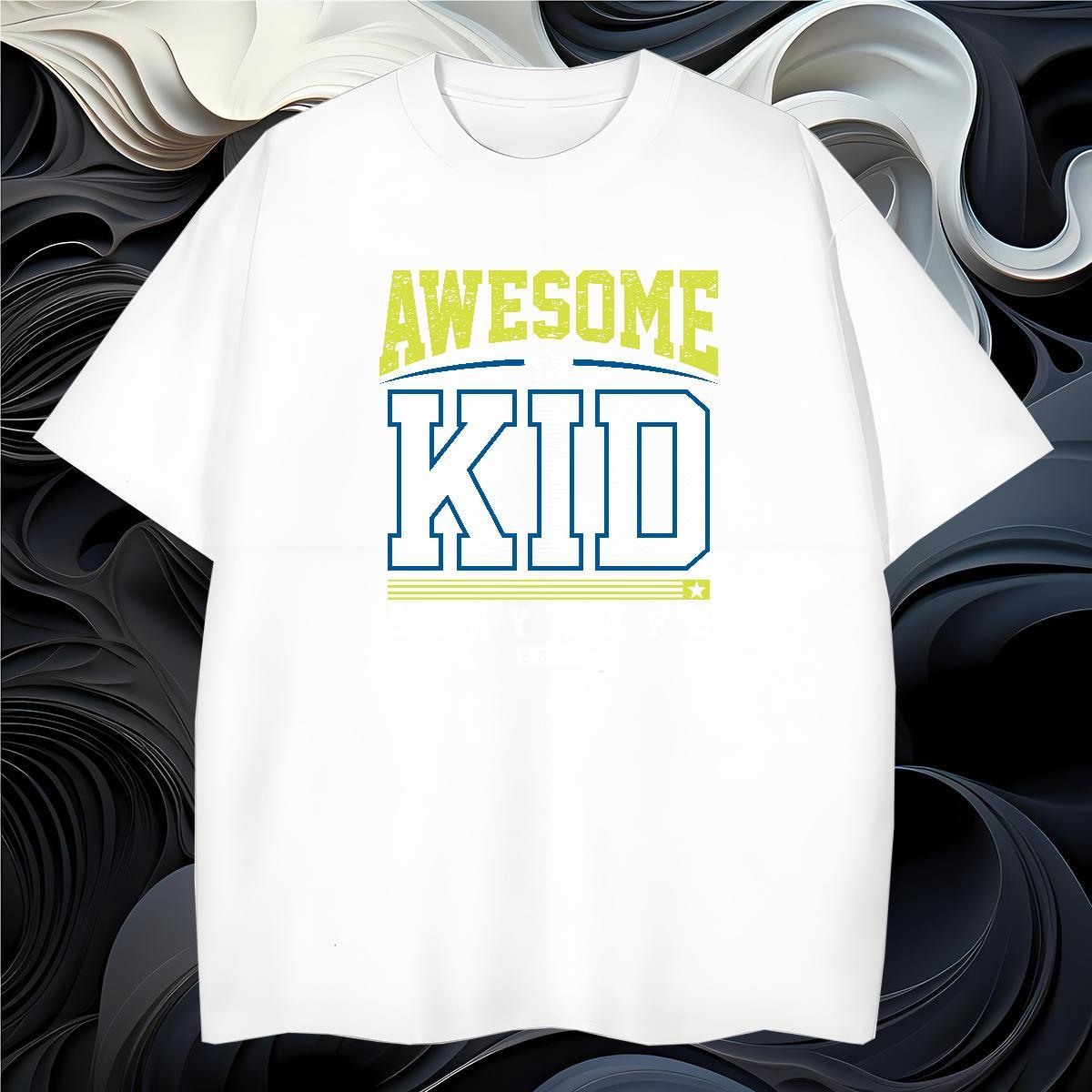 Custom 100% Cotton 230g T Shirt For Man letter Daily Outfit Mens Tshirts Tee Shirt Breathable Crew Neck Unisex Customized Print