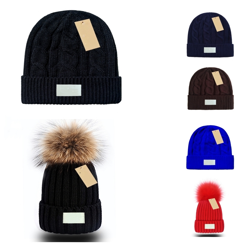 designer beanie luxury bonnet casquette men skull caps daily outfit knitted winter hat fitted classic letter printed wool cap casual Daily travel beanies couple hat