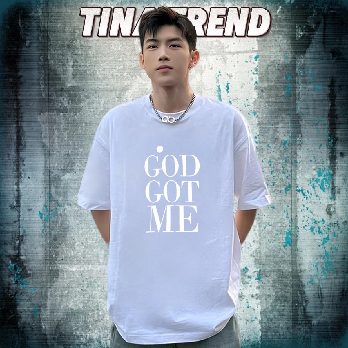 Casual New Men T Shirts letter Tops Tees 100% Cotton 230g Sport Unisex Anime Pure Cotton Tshirt for Man Woman