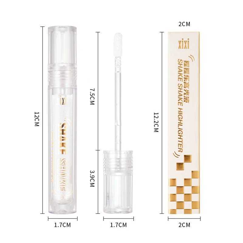 1pc Liquid Eyeshadow Super Glitter Long Lasting Blue Purple Liquid Eyeshadow Pearlescent Quick-drying Glitter Shimmer Eye MakeupCL240812