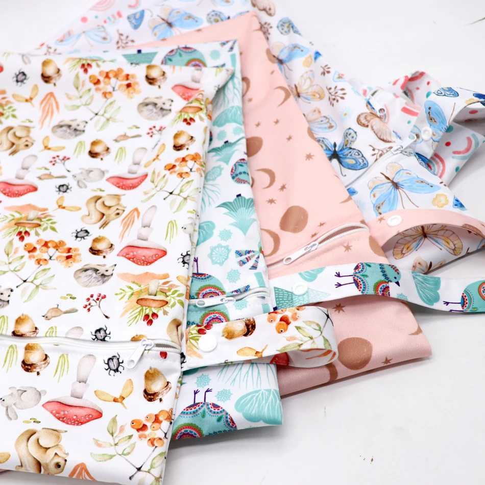 Waterproof wet bag immersion bag mummy baby maternity bag washable zipper diaper child organizer dry bag travel sleeping bag 30x40cm W240812